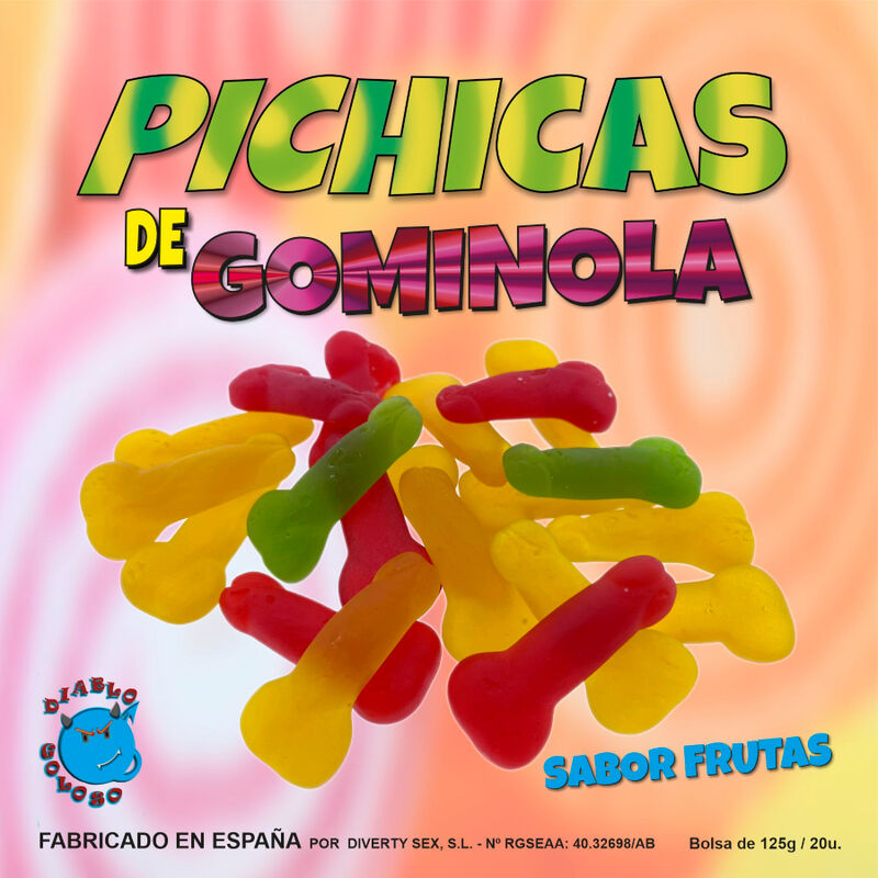 Bonbons moelleux saveurs fruits — DIABLO GOLOSO
