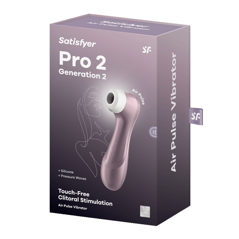 Stimulateur clitoridien à ondes de pression violet — SATISFYER AIR PULSE