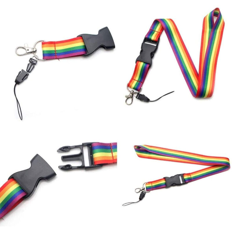 Longe drapeau arc-en-ciel — PRIDE