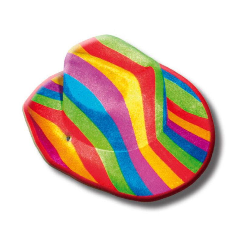 Chapeau drapeau arc-en-ciel LGBT — PRIDE