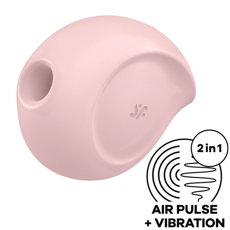 Stimulateur vibrant double à air pulse Sugar Rush — SATISFYER AIR PULSE