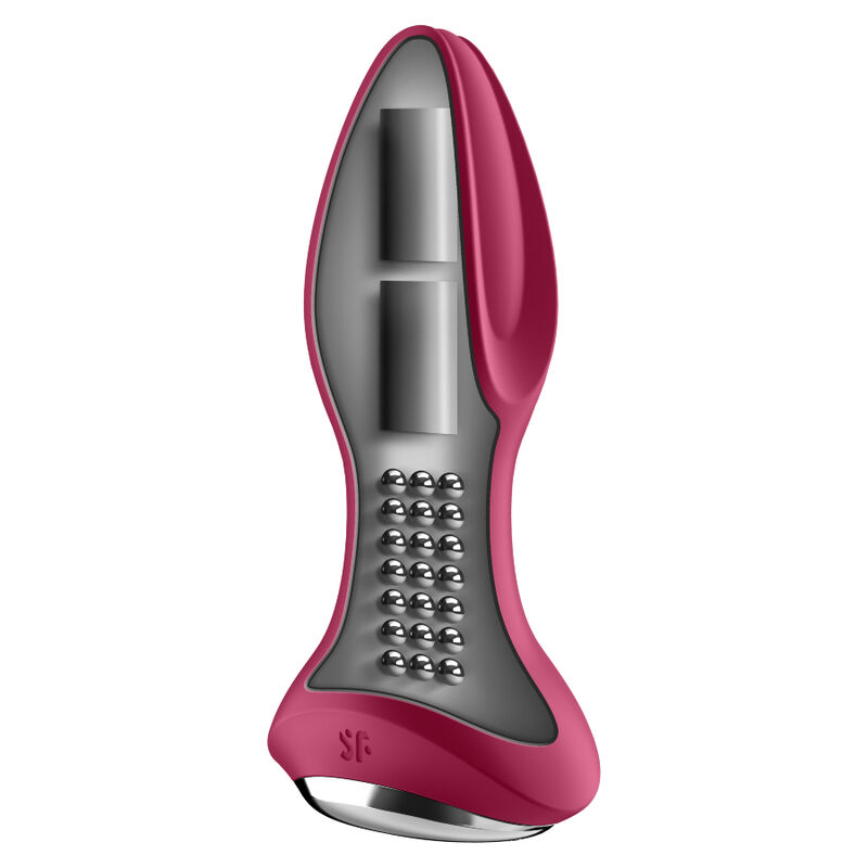 Plug rotatif vibrant connecté 2+ rouge — Satisfyer Connect