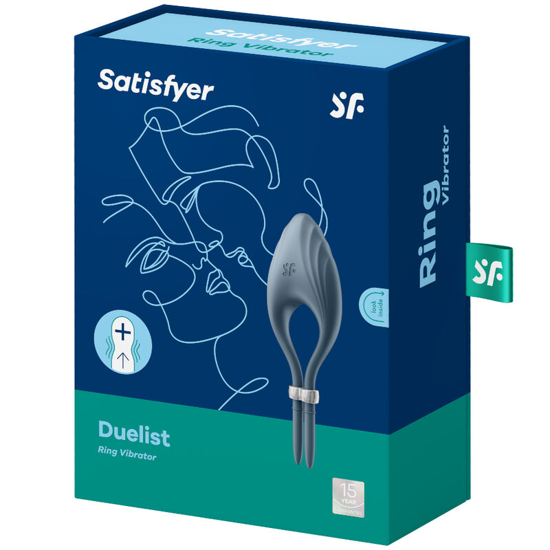 Anneau vibrant réglable Duelist — SATISFYER RING