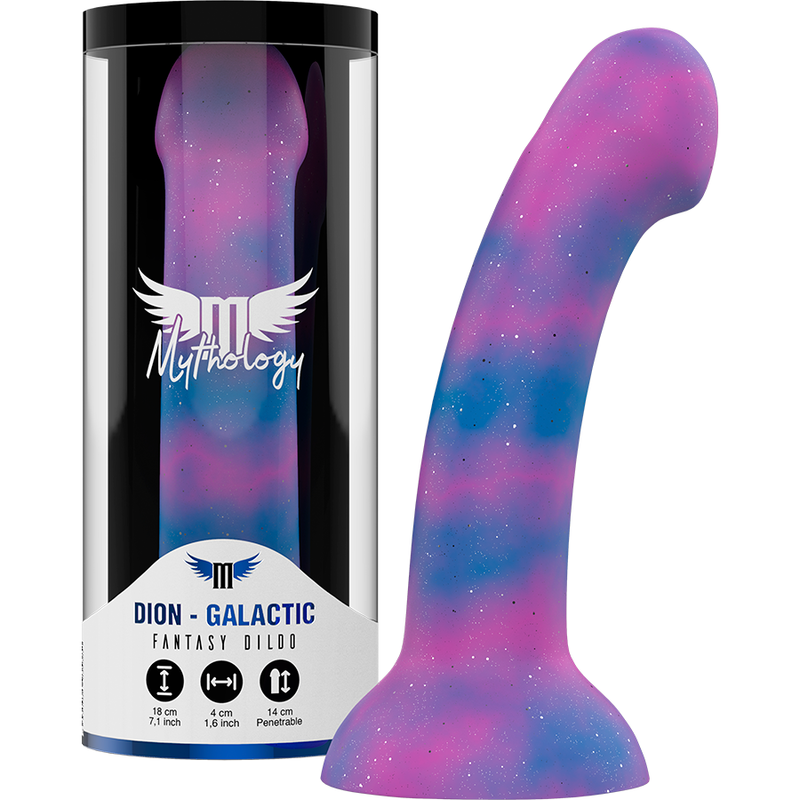 Gode galactique courbé point G taille M — MYTHOLOGY FANTASY DILDO