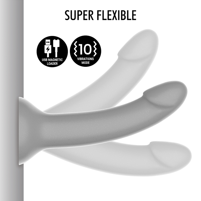 Dildo vibratório iridescente Rune Majestic tamanho S com tecnologia Watchme — MYTHOLOGY FANTASY DILDO