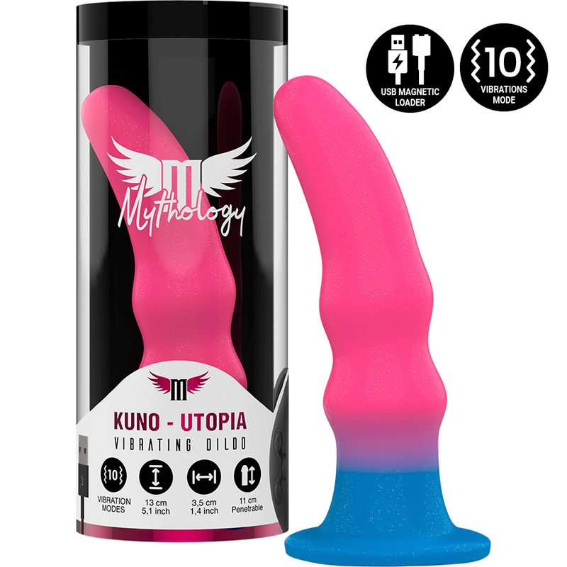 Dildo vibrant Kuno Utopia taille S compatible WatchMe — MYTHOLOGY FANTASY DILDO