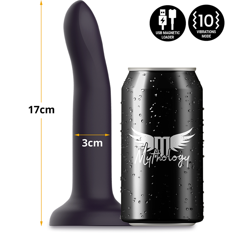 Dildo vibrante termocrómica mítica talla M — MYTHOLOGY FANTASY DILDO