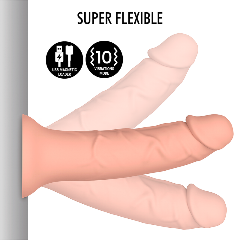 Gode realistic Asher original taille M vibrant compatible WatchMe — MYTHOLOGY FANTASY DILDO