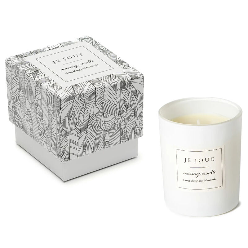 Bougie de massage luxe ylang-ylang et mandarine — JE JOUE