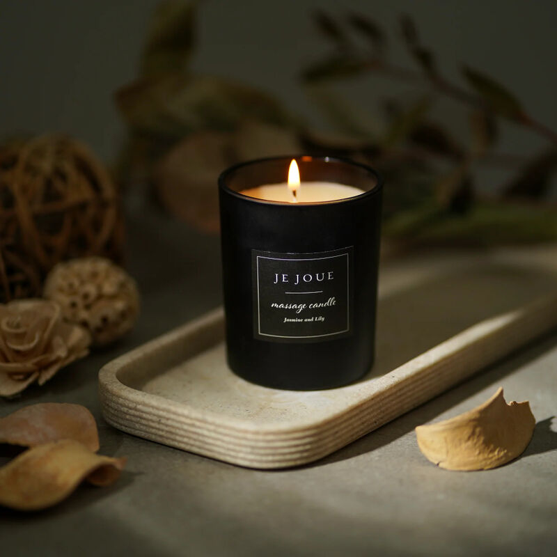 Bougie de massage luxe jasmin et lily — JE JOUE