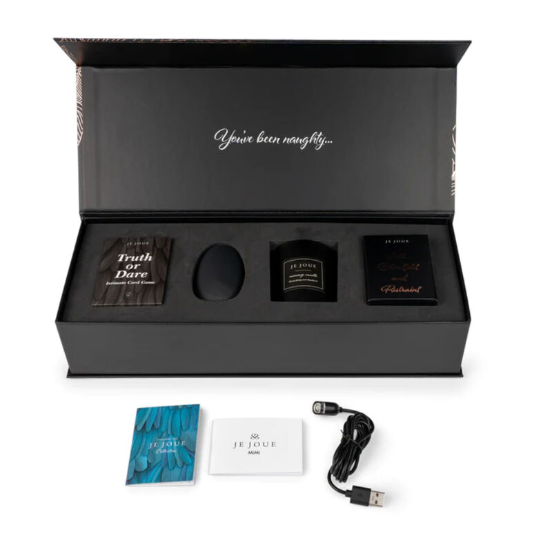 Coffret coquin plume or rose — JE JOUE