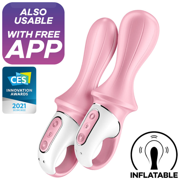 Vibrateur anal gonflable connecté — SATISFYER CONNECT