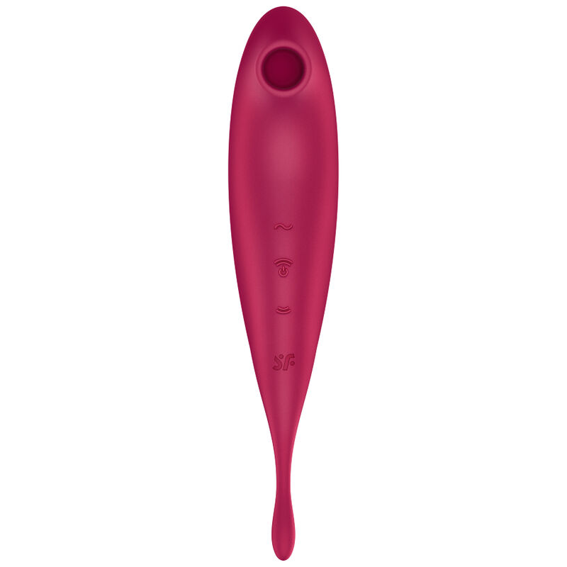 Vibrateur double stimulation à ondes de pression connecté — SATISFYER CONNECT