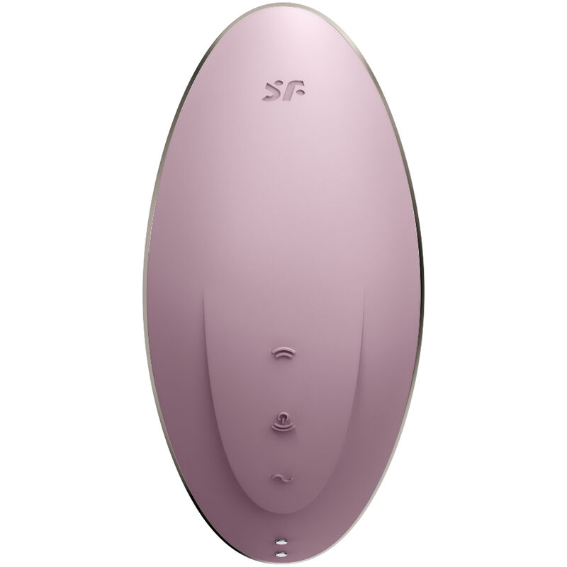 Stimulateur double air pulse et vibrations violet — Satisfyer Air Pulse