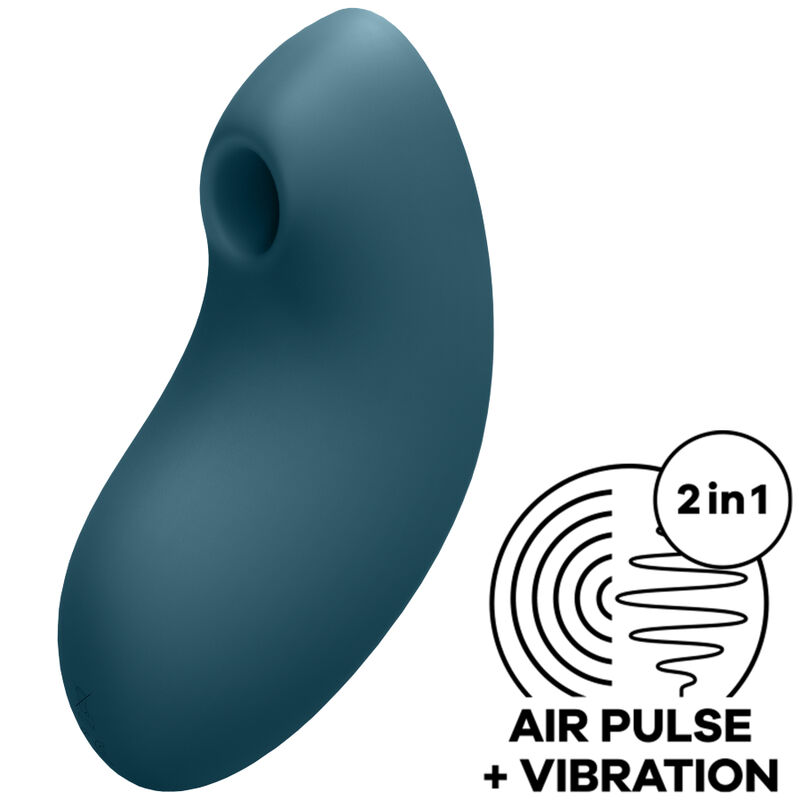 Vulva Lover 2 : stimulateur double air pulse et vibrations — Satisfyer Air Pulse
