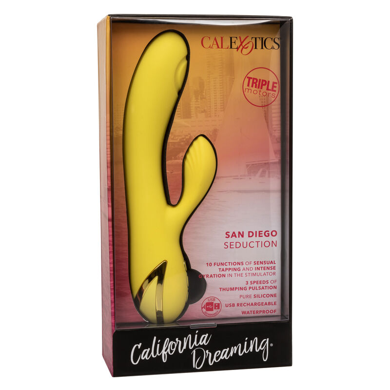 Masseur vibrant double action San Diego Séduction — CALEXOTICS