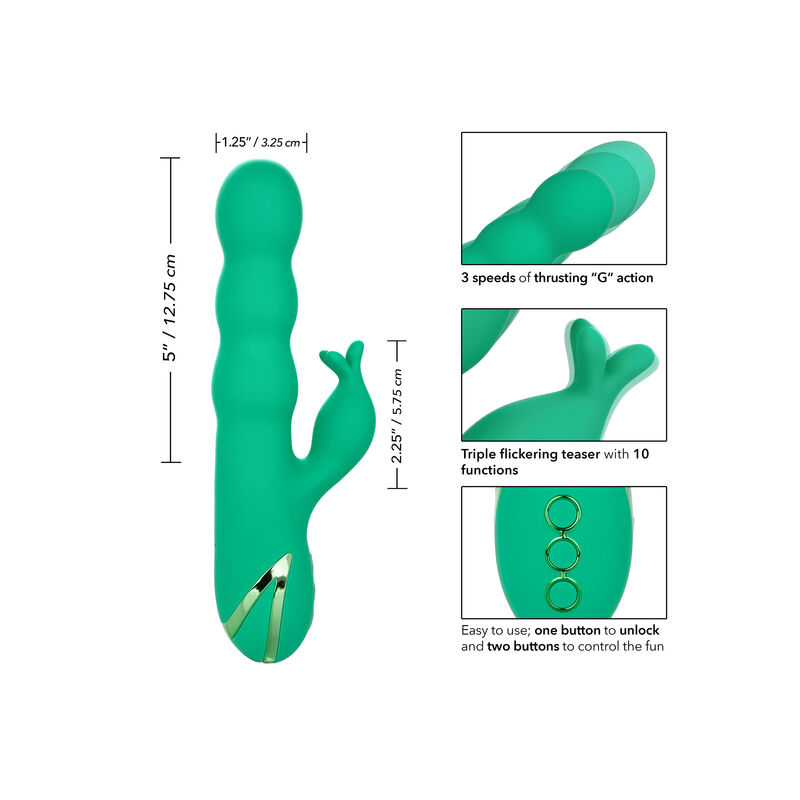 Masseur vibrant et poussant Sonoma — CALEXOTICS
