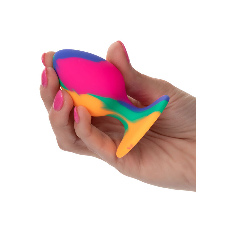 Bouchon anal tie-dye moyen — CALEXOTICS