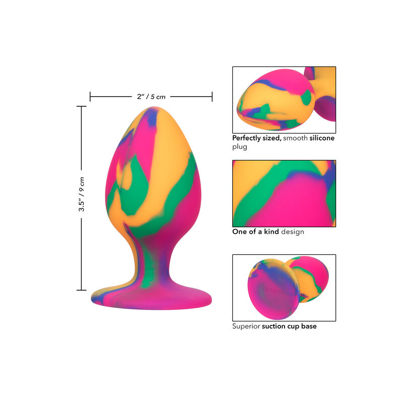Grand plug anal tie-dye — Calexotics