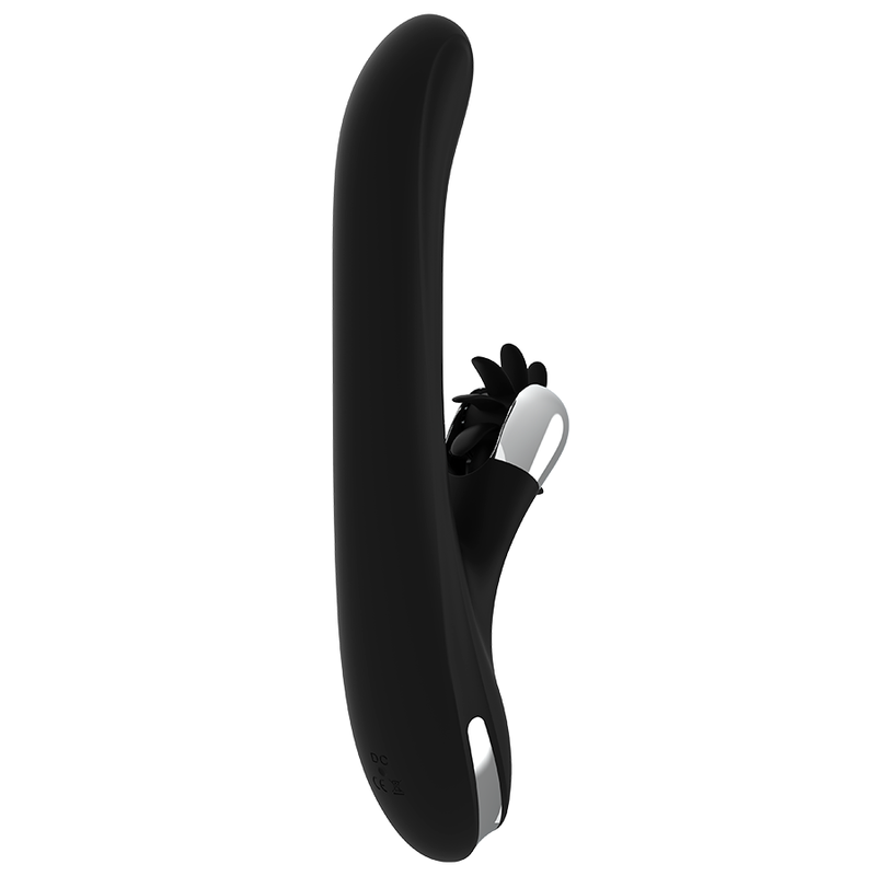 Vibrateur lapin rotatif Storm — BLACK&SILVER