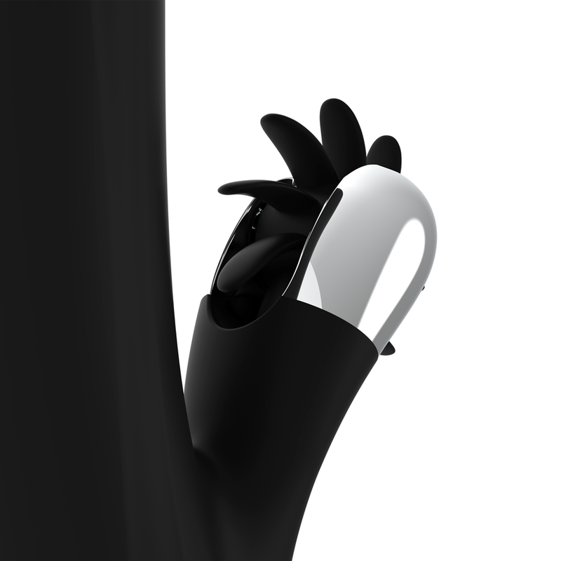 Vibrateur lapin rotatif Storm — BLACK&SILVER