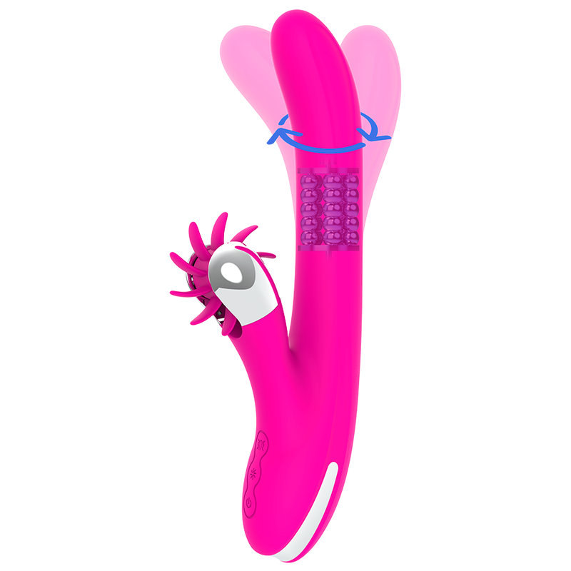 Lapin rotateur vibrant à double stimulation — DIVERSIA