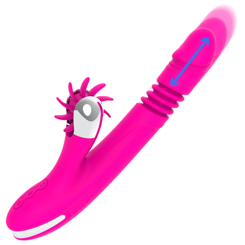 Stimulateur vibrant et rotatif Bunny Up & Down — DIVERSIA