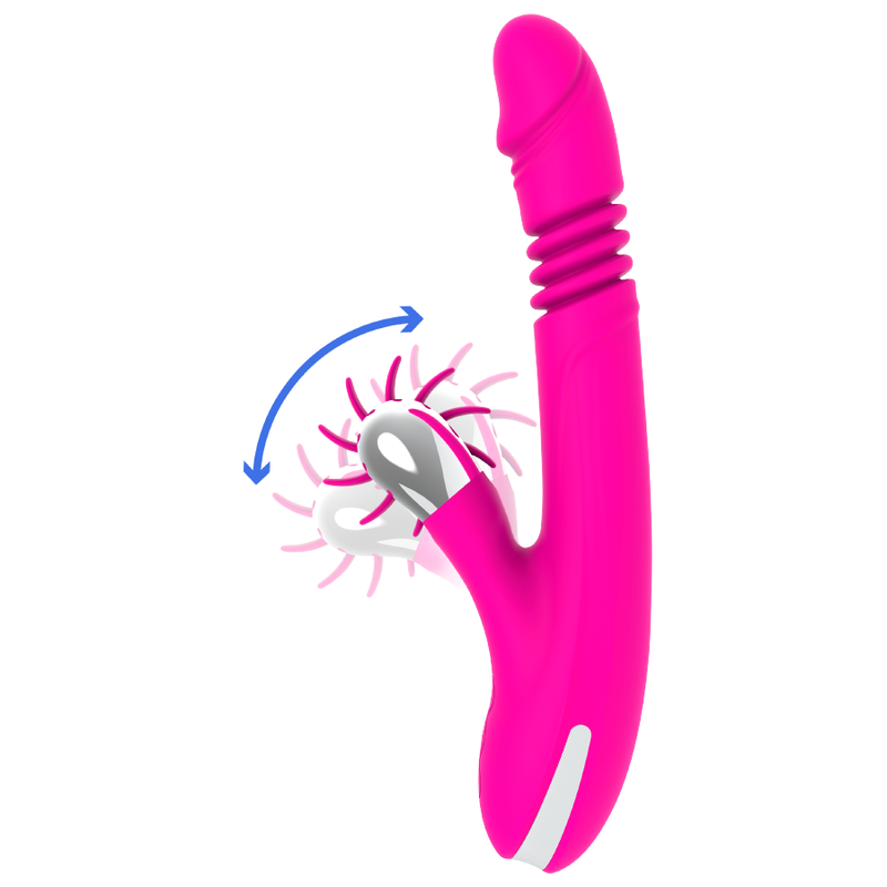 Stimulateur vibrant et rotatif Bunny Up & Down — DIVERSIA
