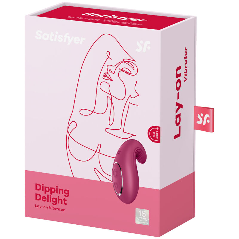 Vibrateur dipping delight rouge — SATISFYER LAYONS