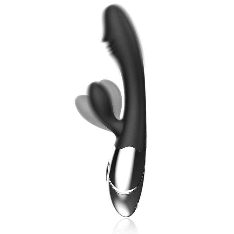 Vibrateur stimulateur double moteur — BLACK&SILVER