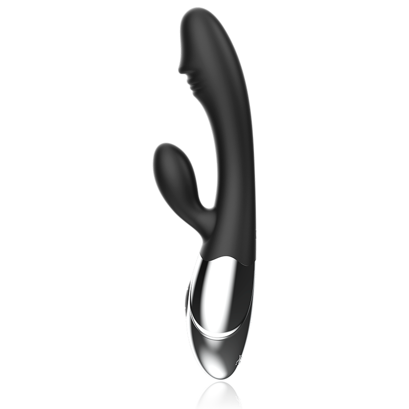 Vibrateur stimulateur double moteur — BLACK&SILVER