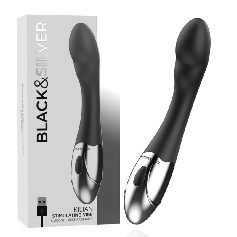 Stimulateur vibrant Kilian — BLACK&SILVER