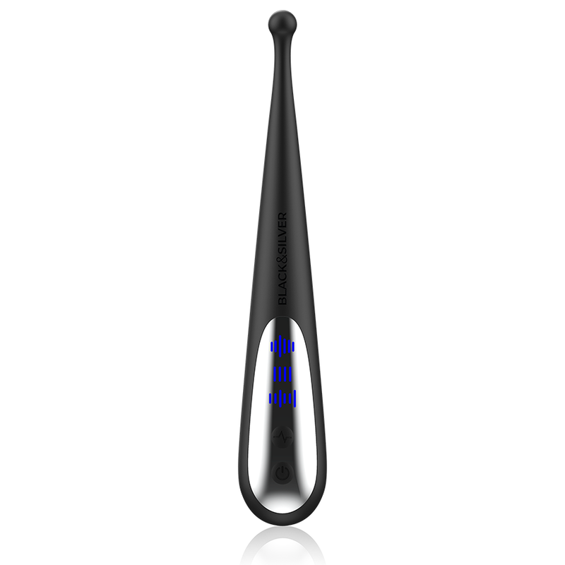 Vibrateur stimulateur Kenneth — BLACK&SILVER
