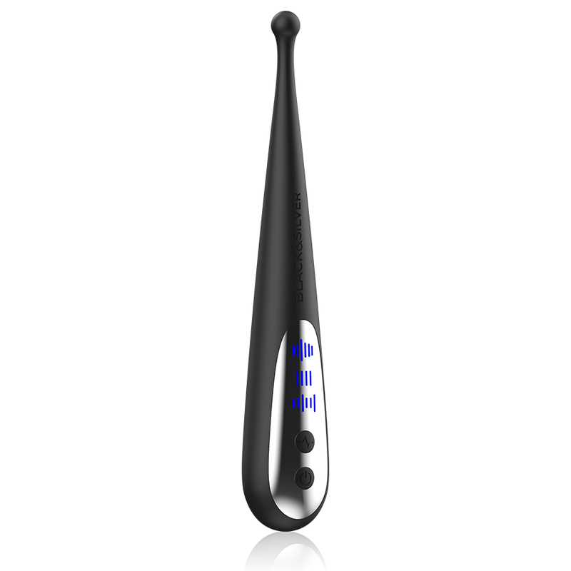 Vibrateur stimulateur Kenneth — BLACK&SILVER
