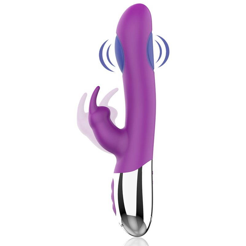 Stimulateur double lapin vibrant rechargeable — FUN FUNCTION