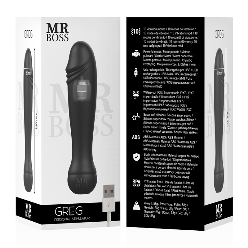 Stimulateur intime vibrant Greg — MR. BOSS