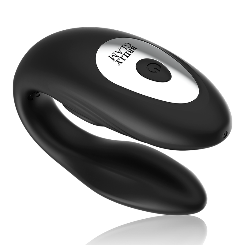 Double stimulateur couple pulsations & vibrations télécommandé — BRILLY GLAM
