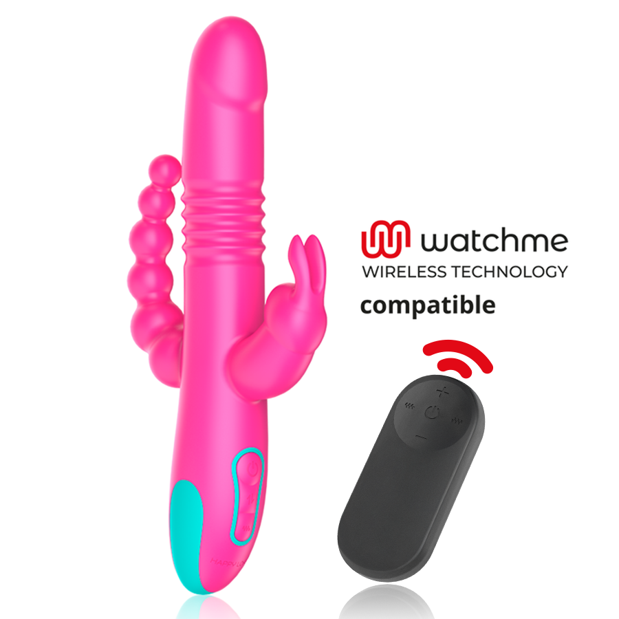 Stimulateur triple action avec télécommande Watchme — HAPPY LOKY