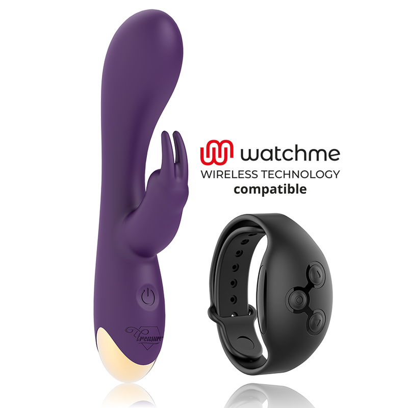 Vibromasseur rabbit avec télécommande Watchme — TREASURE