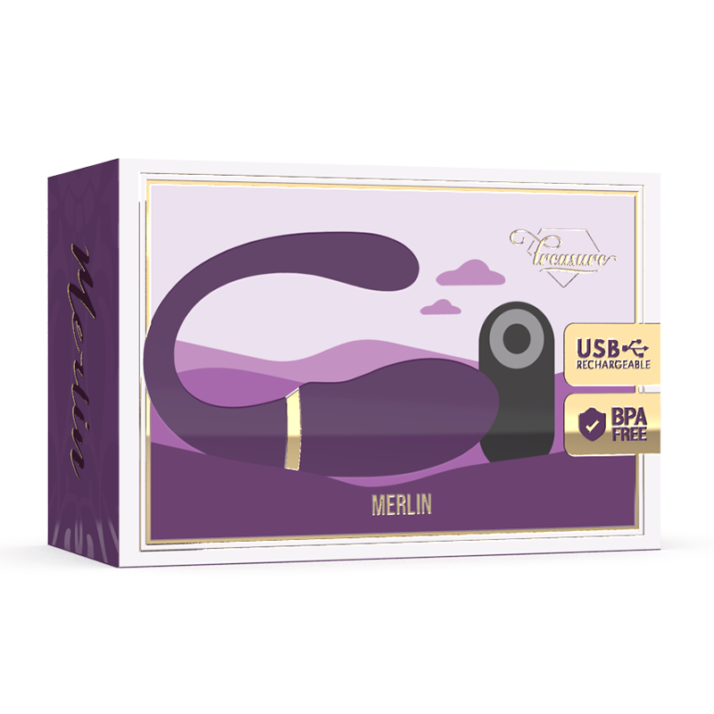 Vibrateur couple double stimulation télécommandé — TREASURE