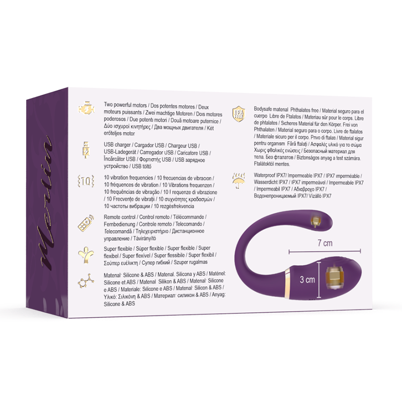 Vibrateur couple double stimulation télécommandé — TREASURE