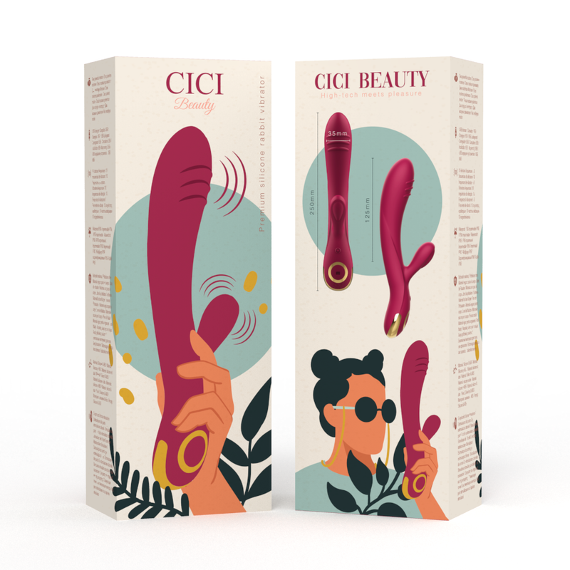 Vibromasseur lapin en silicone premium — CICI BEAUTY