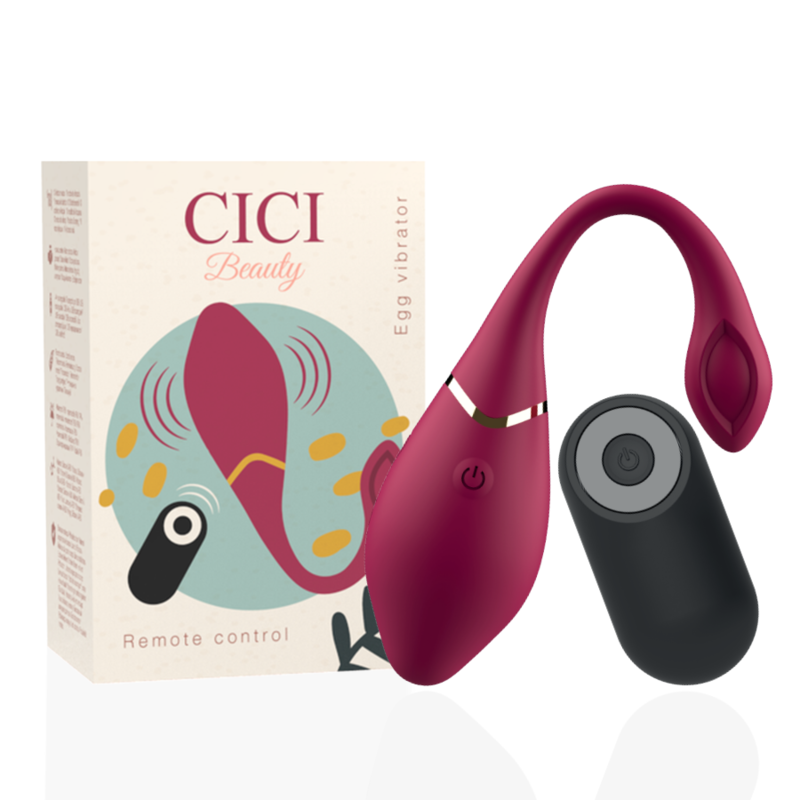 Oeuf vibrant premium en silicone télécommandé — CICI BEAUTY