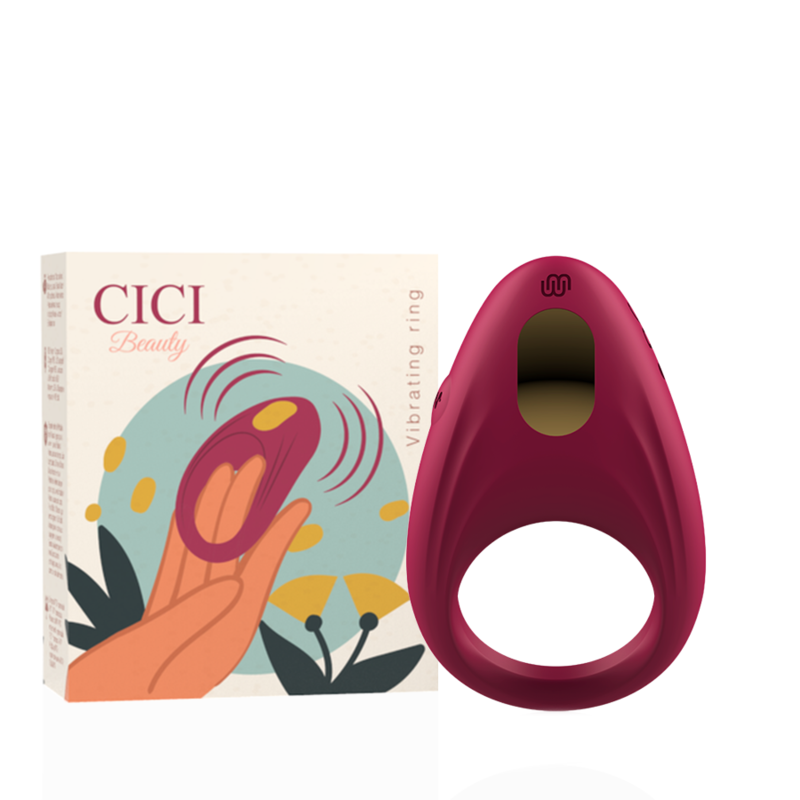 Anneau vibrant en silicone premium — CICI BEAUTY
