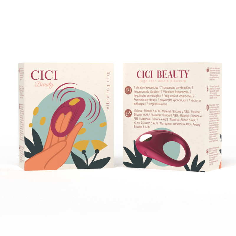 Anneau vibrant en silicone premium — CICI BEAUTY