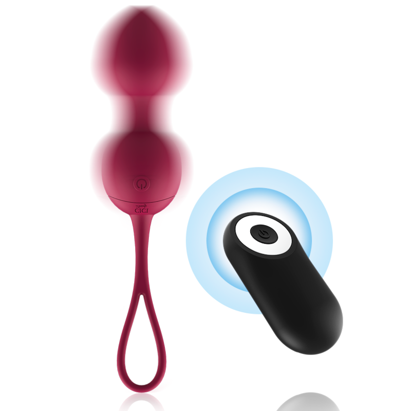 Ensemble de 3 perles de Kegel vibrantes télécommandées — CICI BEAUTY