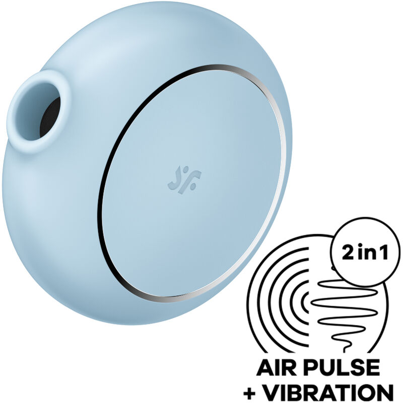 Stimulateur double air pulse et vibrations Pro To Go 3 — SATISFYER AIR PULSE