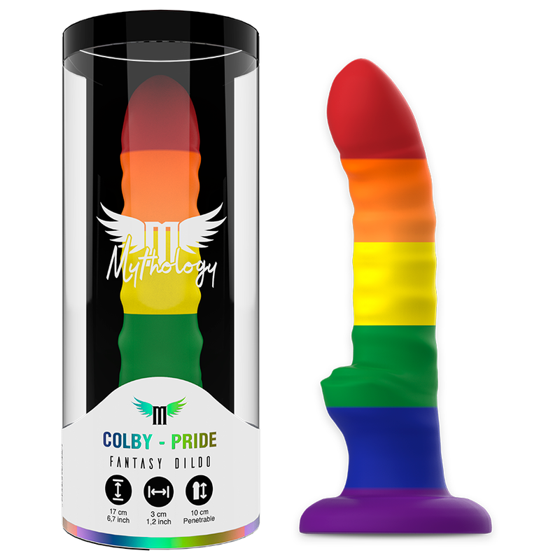 Gode fantaisie colby pride en silicone premium — MYTHOLOGY FANTASY DILDO