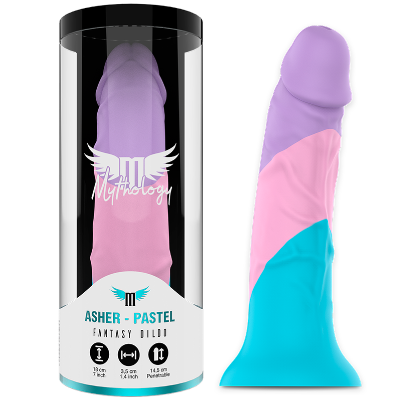 Gode pastel Asher — MYTHOLOGY FANTASY DILDO