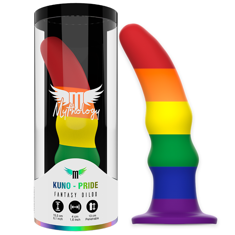 Gode vibrant Kuno Pride taille M — MYTHOLOGY FANTASY DILDO